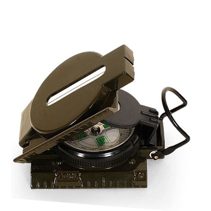 Emergency Compass with Magnifying Glass - Survival & Camping Kits
