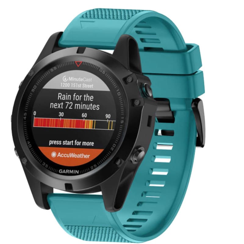 Xtreme Xccessories Deluxe 26mm Quick Release Strap for Garmin Fenix 7X/6X/5X/3 & More - 20mm Nylon Stretch Replacement Watch Strap For